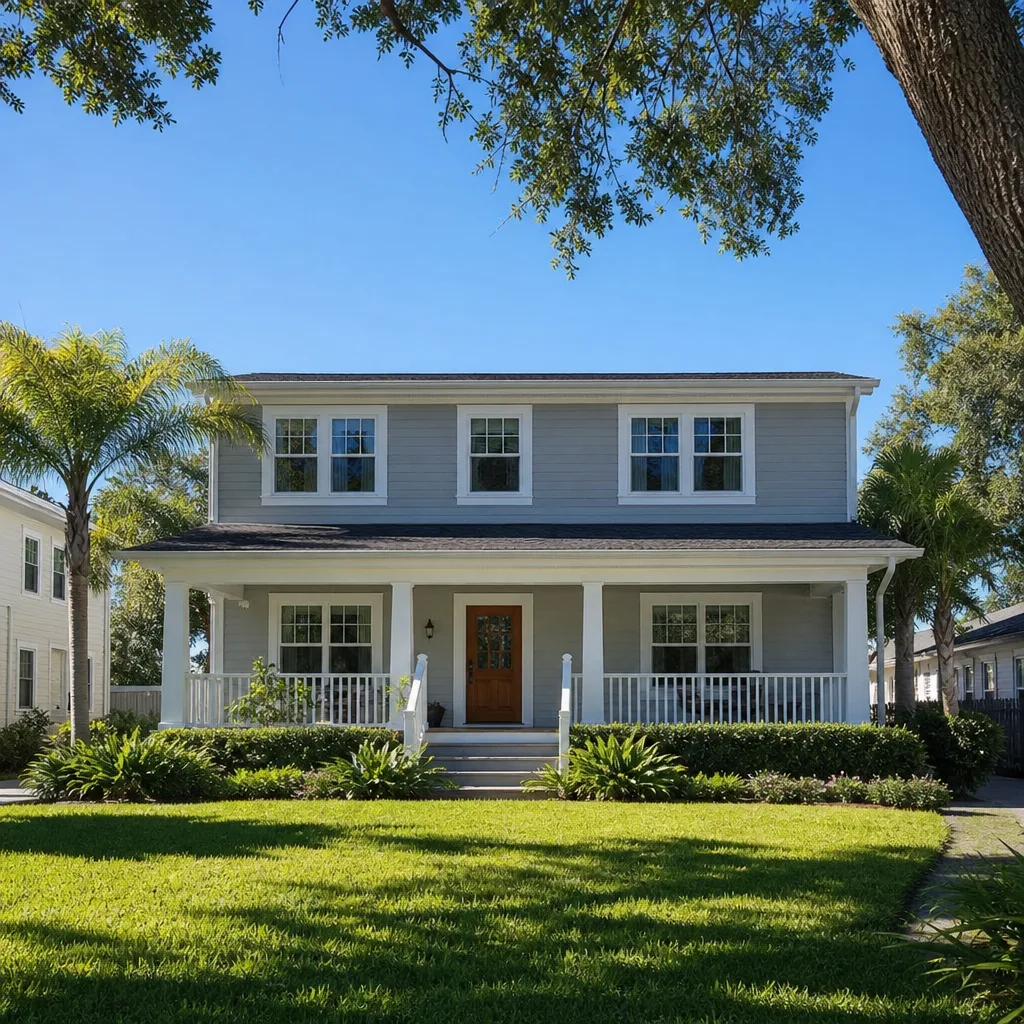 A second-story addition that matches the existing roofline